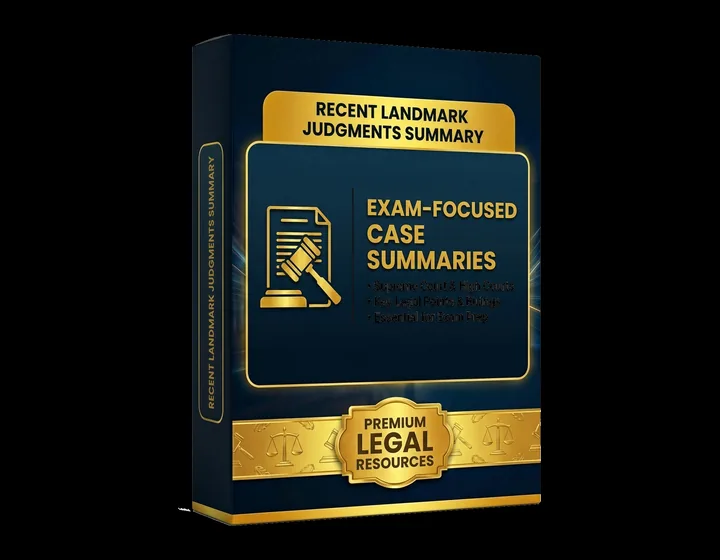 Landmark judgments