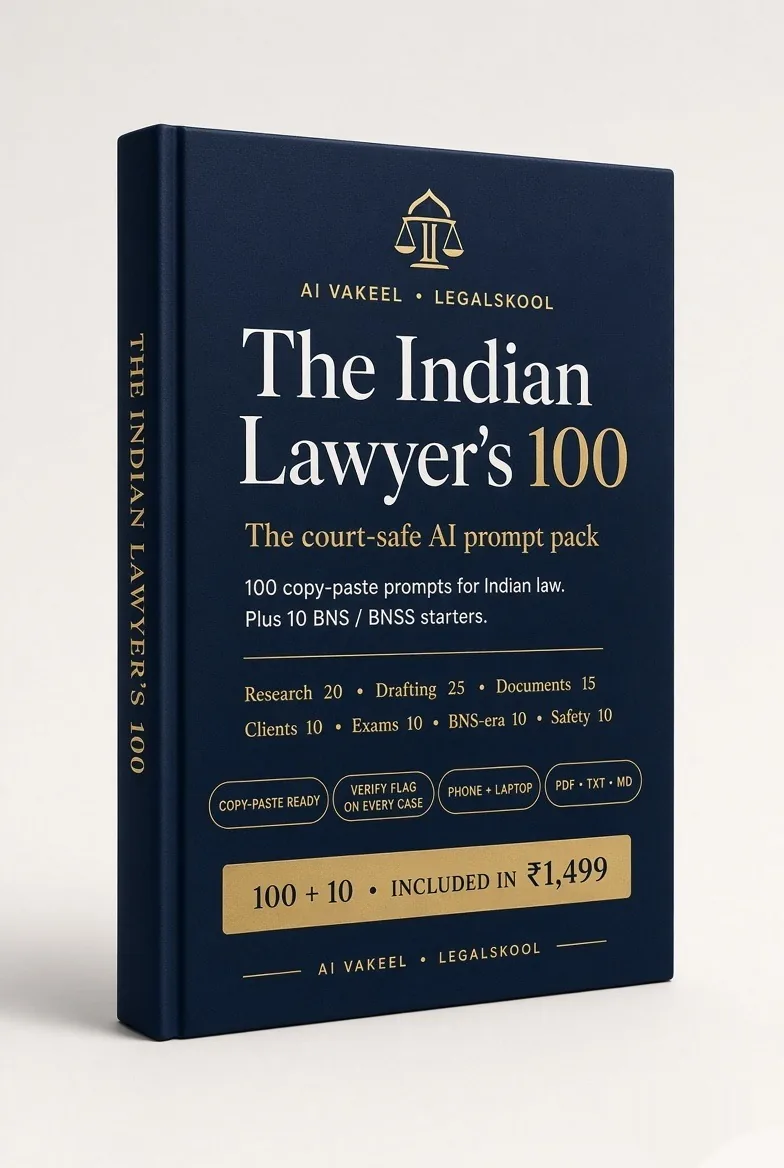 The Indian Lawyer's 100 prompt pack